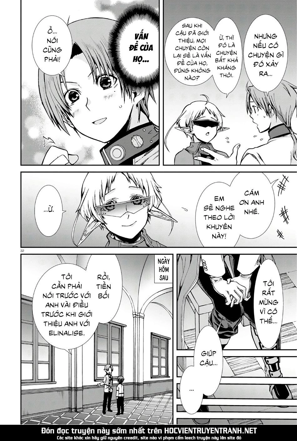 Chuyển Sinh Không Nghề Nghiệp: Tôi Sẽ Cố Gắng Hết Sức Nếu Tôi Đến Thế Giới Khác Chapter 63 - 35