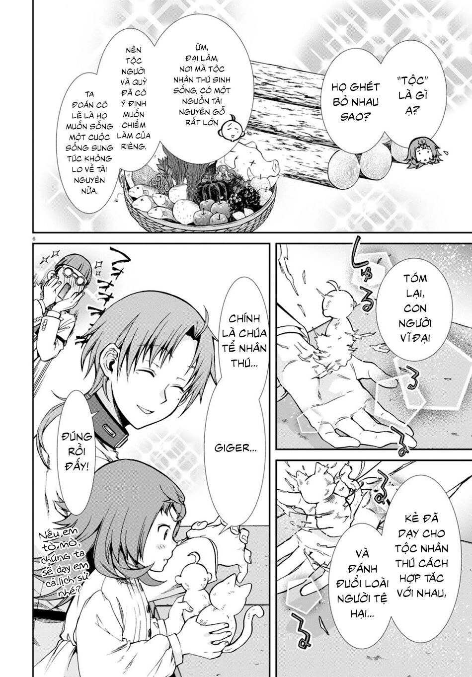 Chuyển Sinh Không Nghề Nghiệp: Tôi Sẽ Cố Gắng Hết Sức Nếu Tôi Đến Thế Giới Khác Chapter 65 - 13