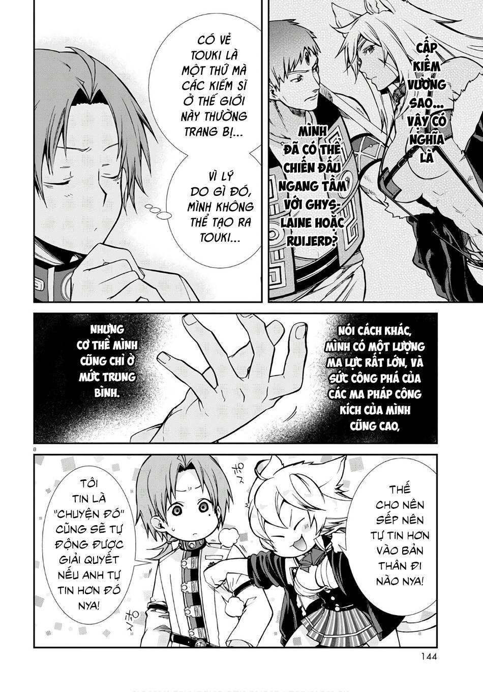 Chuyển Sinh Không Nghề Nghiệp: Tôi Sẽ Cố Gắng Hết Sức Nếu Tôi Đến Thế Giới Khác Chapter 68 - 11