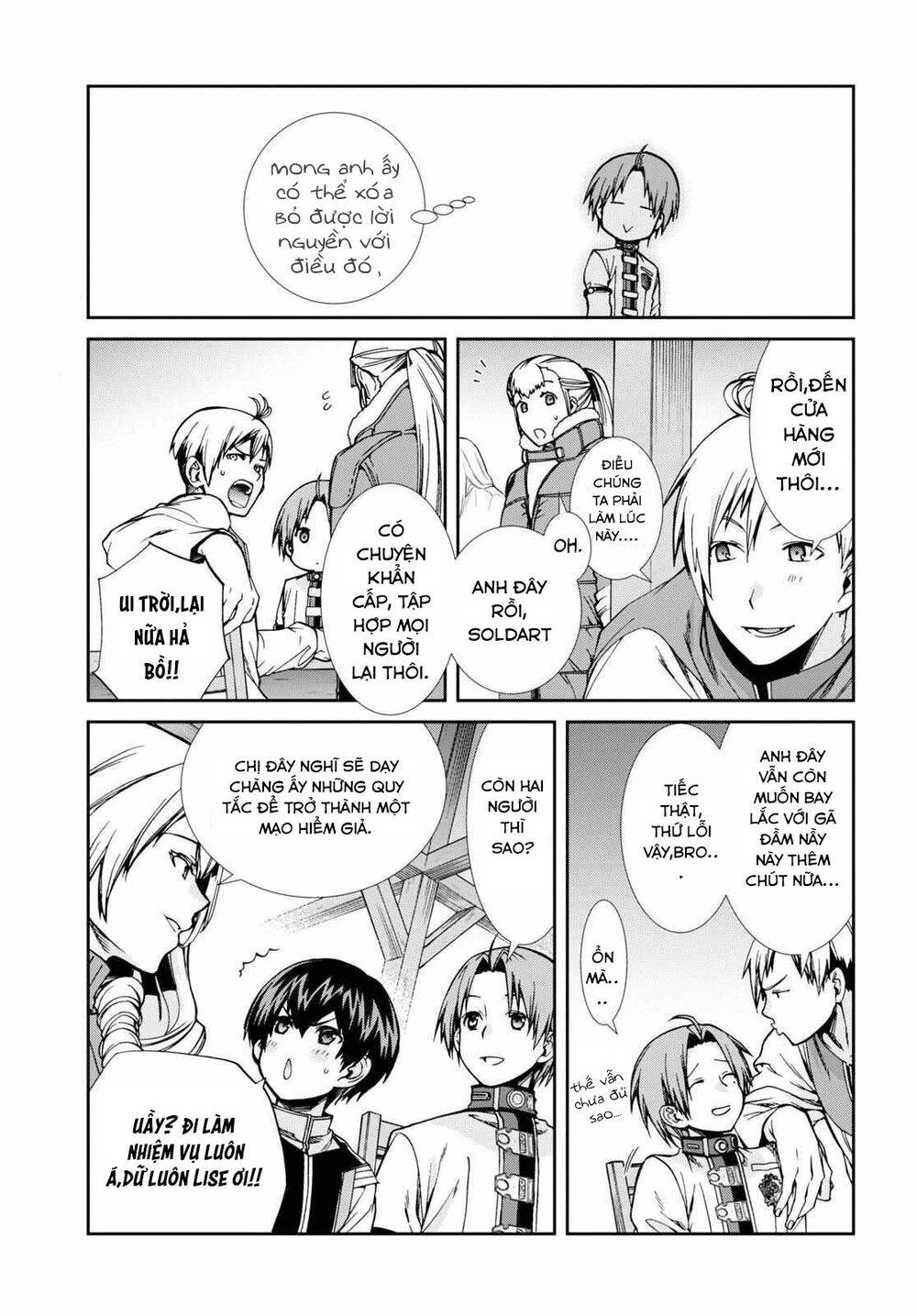 Chuyển Sinh Không Nghề Nghiệp: Tôi Sẽ Cố Gắng Hết Sức Nếu Tôi Đến Thế Giới Khác Chapter 71 - 5