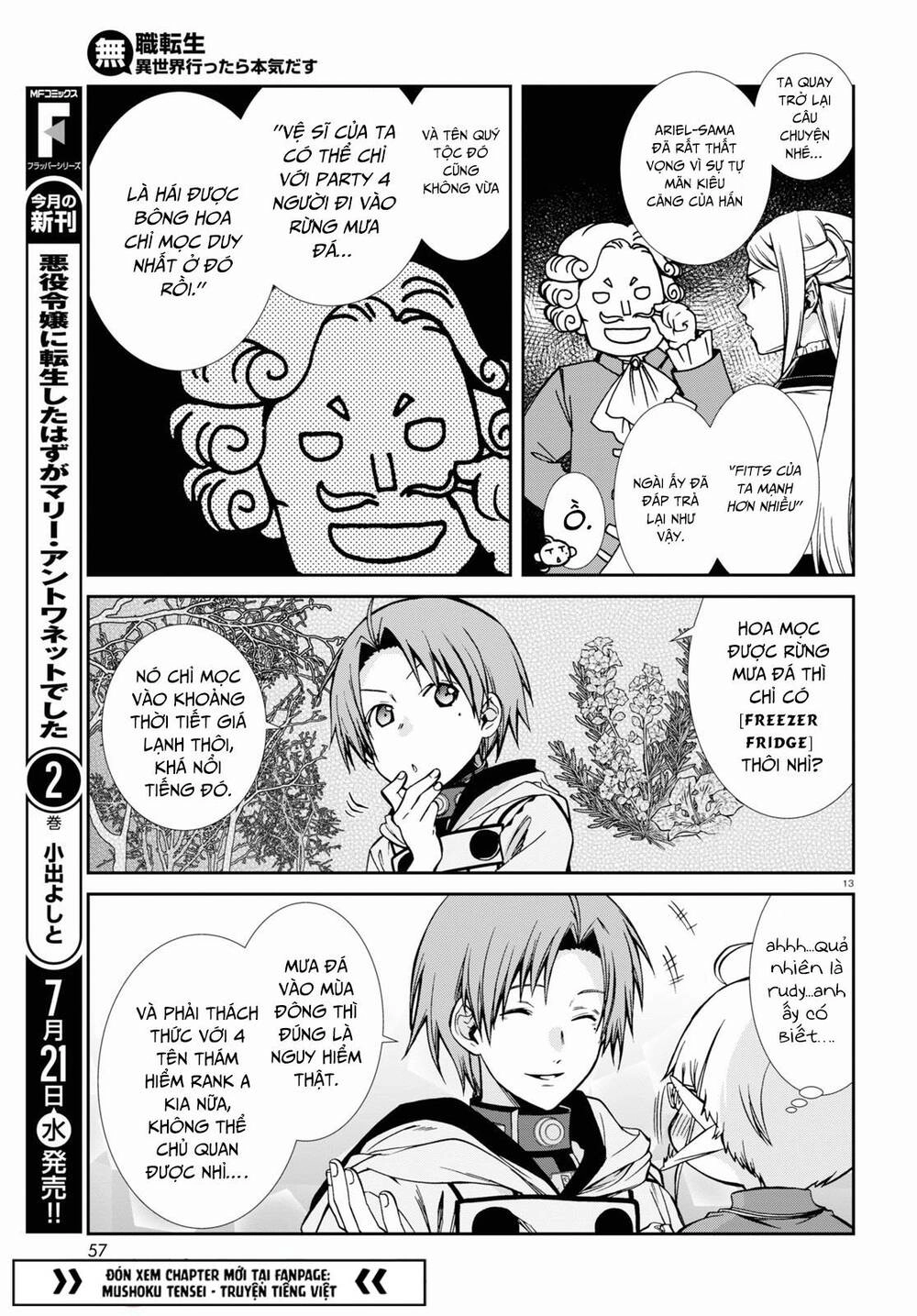 Chuyển Sinh Không Nghề Nghiệp: Tôi Sẽ Cố Gắng Hết Sức Nếu Tôi Đến Thế Giới Khác Chapter 73 - 18