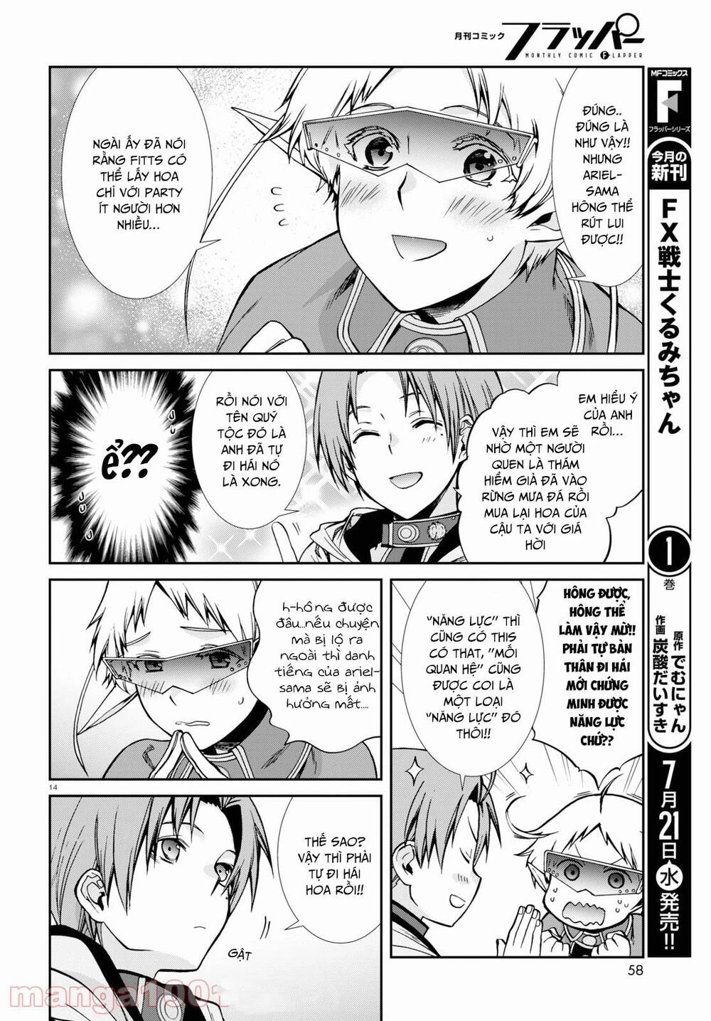 Chuyển Sinh Không Nghề Nghiệp: Tôi Sẽ Cố Gắng Hết Sức Nếu Tôi Đến Thế Giới Khác Chapter 73 - 19