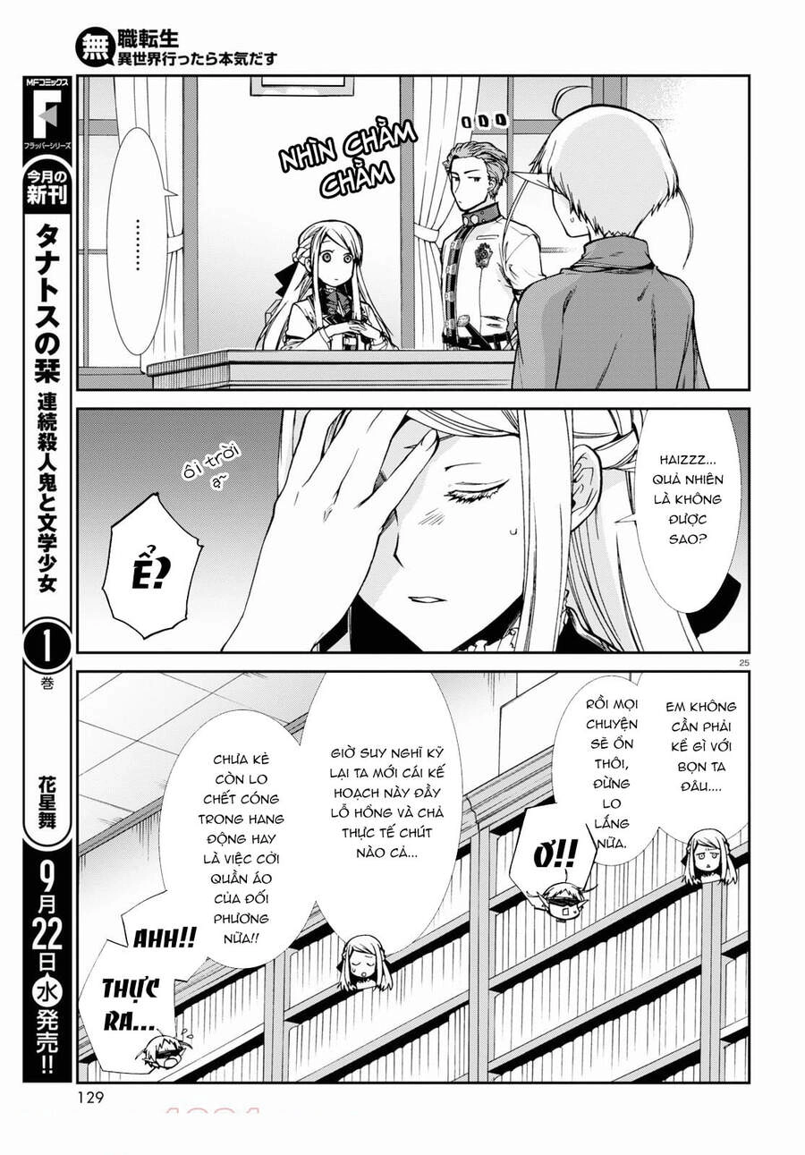 Chuyển Sinh Không Nghề Nghiệp: Tôi Sẽ Cố Gắng Hết Sức Nếu Tôi Đến Thế Giới Khác Chapter 75 - 26