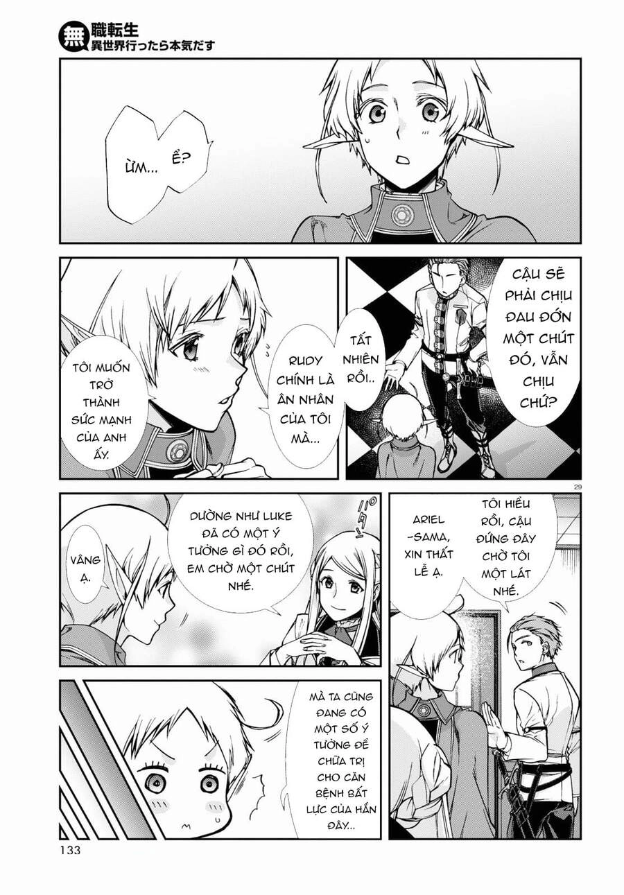 Chuyển Sinh Không Nghề Nghiệp: Tôi Sẽ Cố Gắng Hết Sức Nếu Tôi Đến Thế Giới Khác Chapter 75 - 30