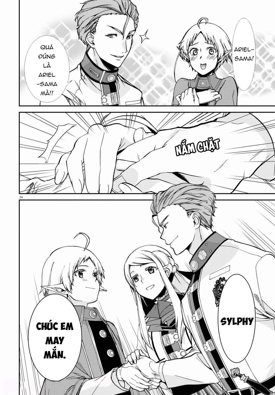 Chuyển Sinh Không Nghề Nghiệp: Tôi Sẽ Cố Gắng Hết Sức Nếu Tôi Đến Thế Giới Khác Chapter 75 - 35