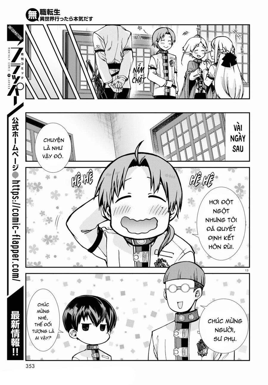 Chuyển Sinh Không Nghề Nghiệp: Tôi Sẽ Cố Gắng Hết Sức Nếu Tôi Đến Thế Giới Khác Chapter 78 - 14