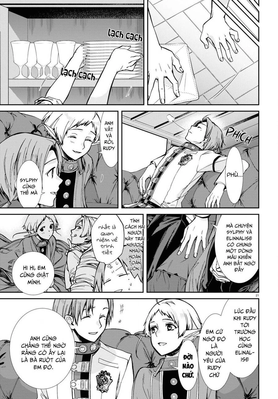 Chuyển Sinh Không Nghề Nghiệp: Tôi Sẽ Cố Gắng Hết Sức Nếu Tôi Đến Thế Giới Khác Chapter 81 - 22