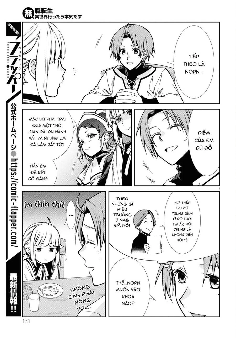 Chuyển Sinh Không Nghề Nghiệp: Tôi Sẽ Cố Gắng Hết Sức Nếu Tôi Đến Thế Giới Khác Chapter 90 - 6