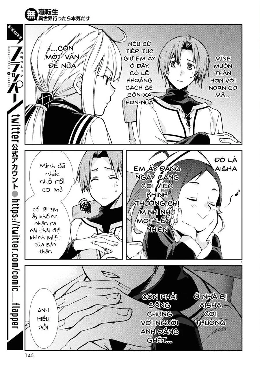 Chuyển Sinh Không Nghề Nghiệp: Tôi Sẽ Cố Gắng Hết Sức Nếu Tôi Đến Thế Giới Khác Chapter 90 - 10