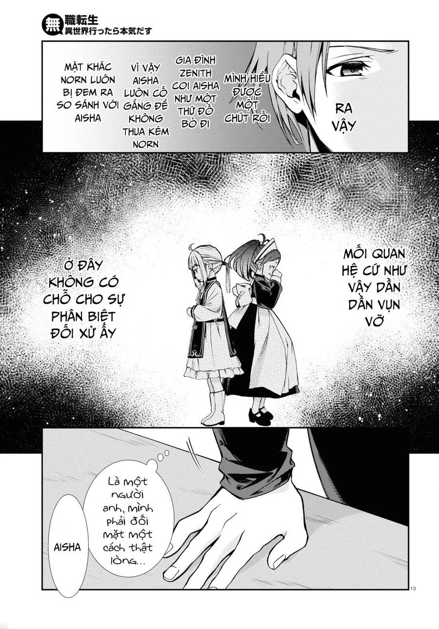 Chuyển Sinh Không Nghề Nghiệp: Tôi Sẽ Cố Gắng Hết Sức Nếu Tôi Đến Thế Giới Khác Chapter 90 - 14