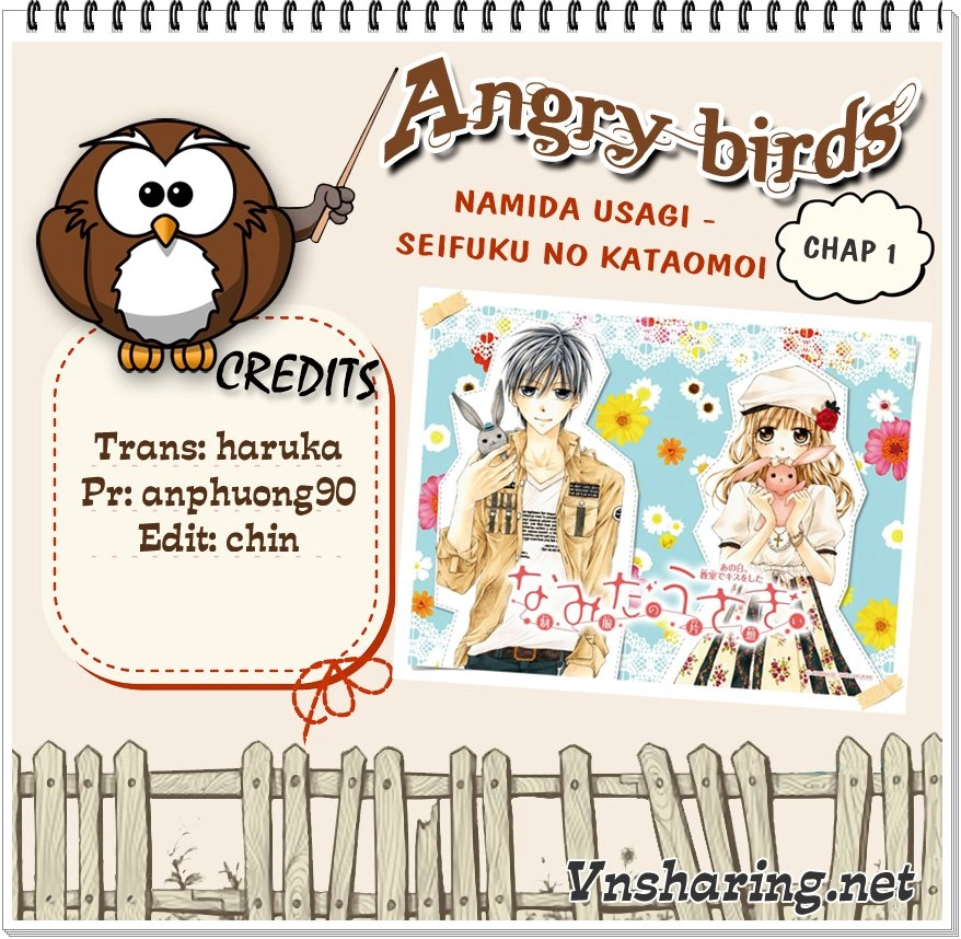 Namida Usagi - Seifuku No Kataomoi Chapter 1 - 1