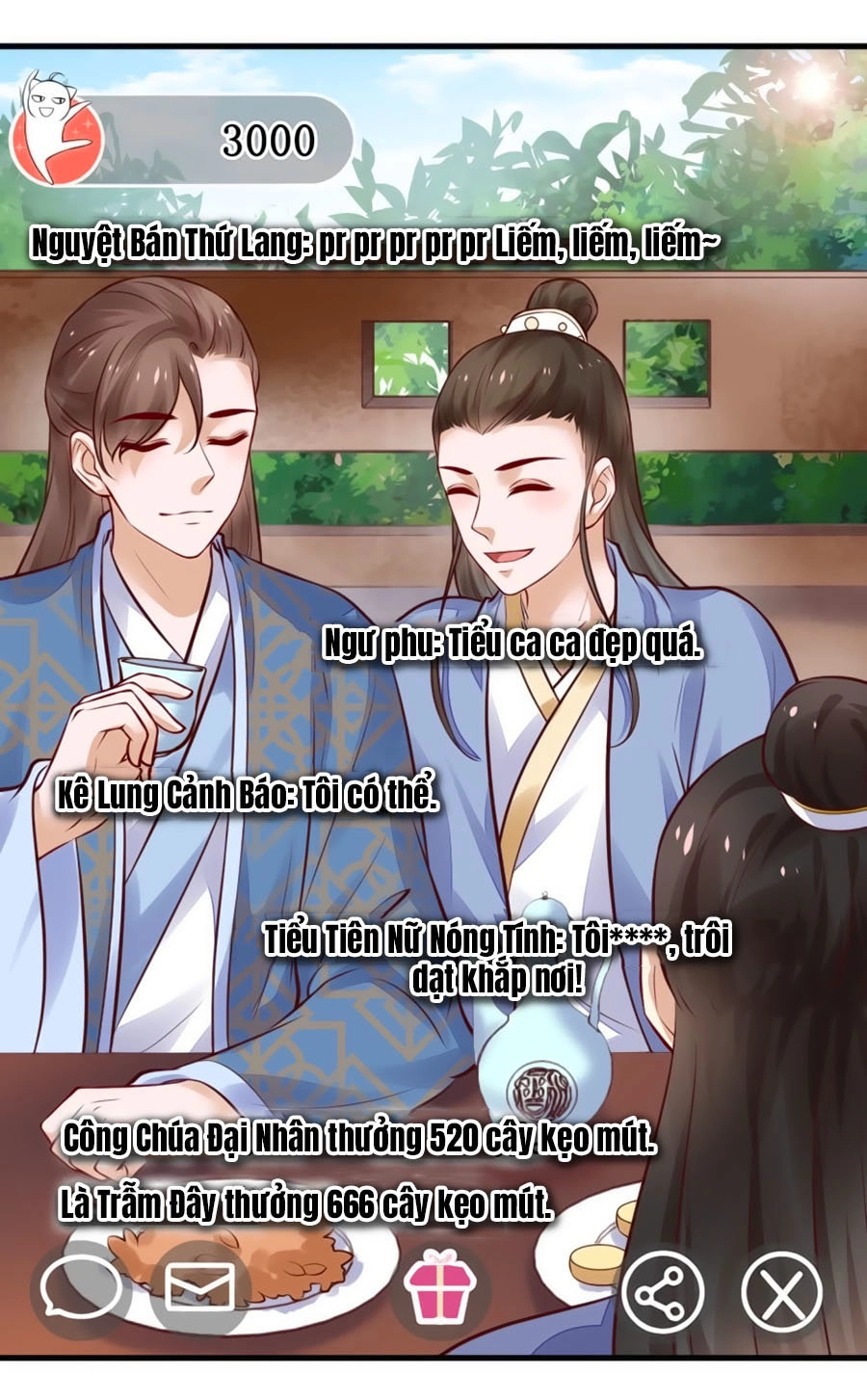 Nữ Đế Livestream Công Lược Chapter 30 - 12