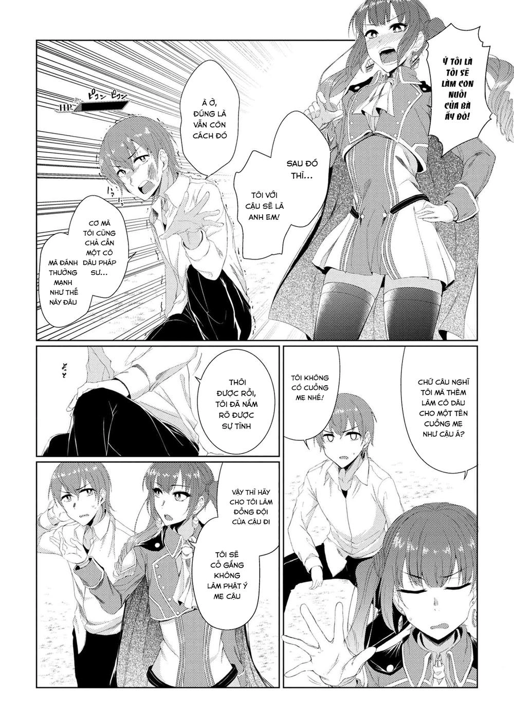 Tsuujou Kougeki Ga Zentai Kougeki De Ni-Kai Kougeki No Okaasan Wa Sukidesu Ka? Chapter 8 - 8