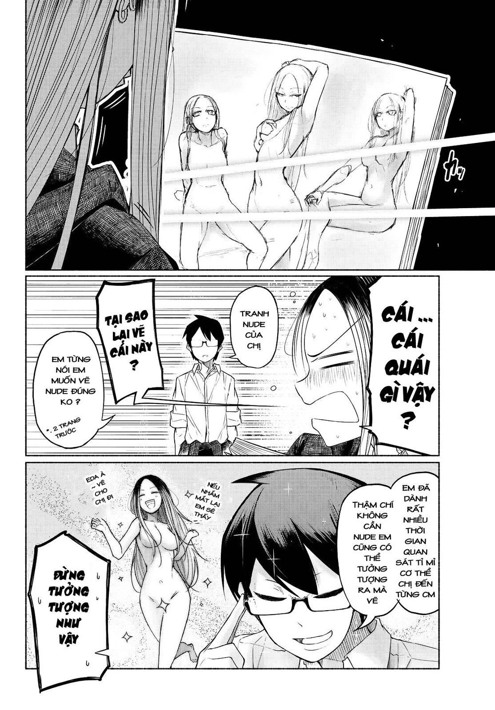 Rough Sketch Senpai Chapter 4 - 9