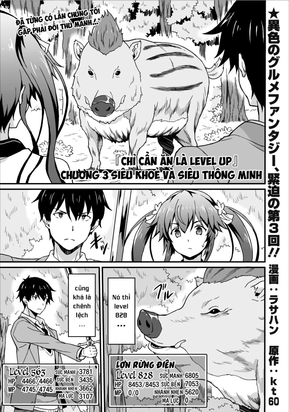Taberu Dake De Level Up Chapter 3 - 4