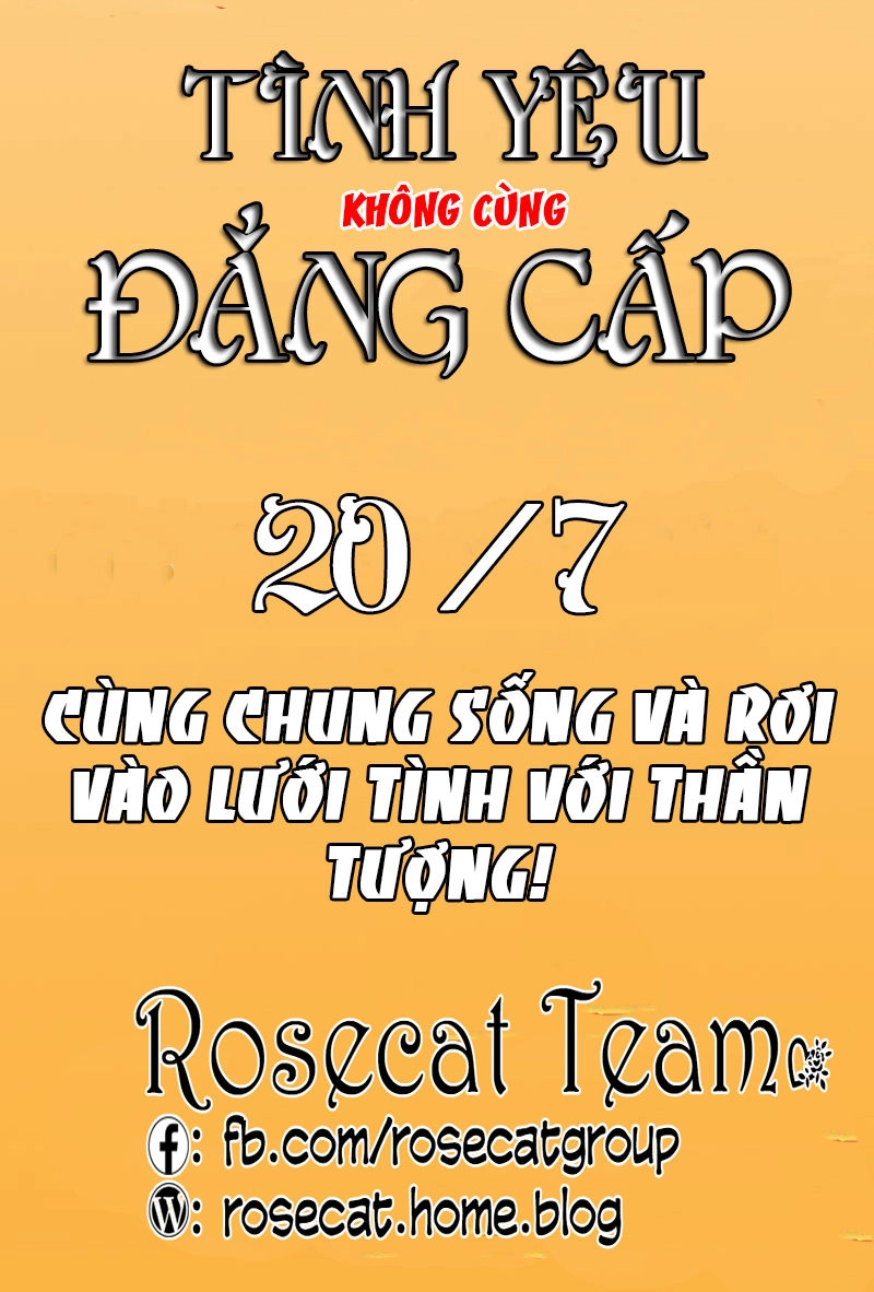 Tình Yêu Không Cùng Đẳng Cấp Chapter 1 - 19