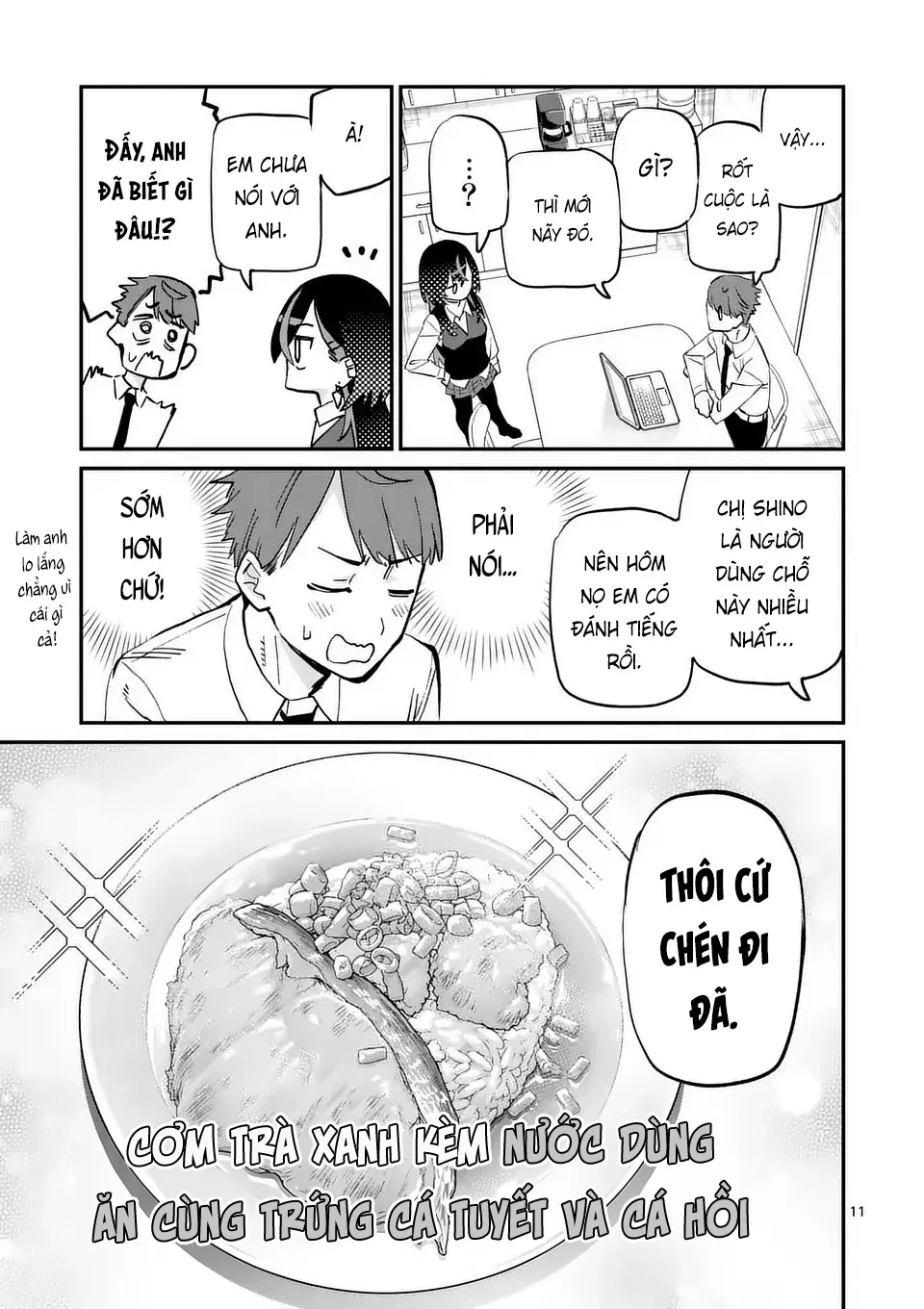 Chuyện về bữa đêm mà Yoimiya Nagi dành cho quản lý Chapter  6 - 11