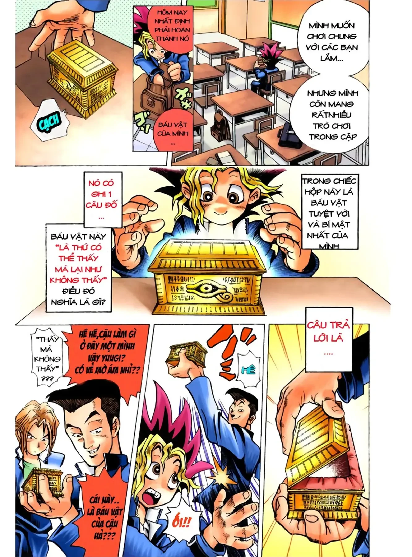 Yu-Gi-Oh (Official Colored) Chapter 1 - 9
