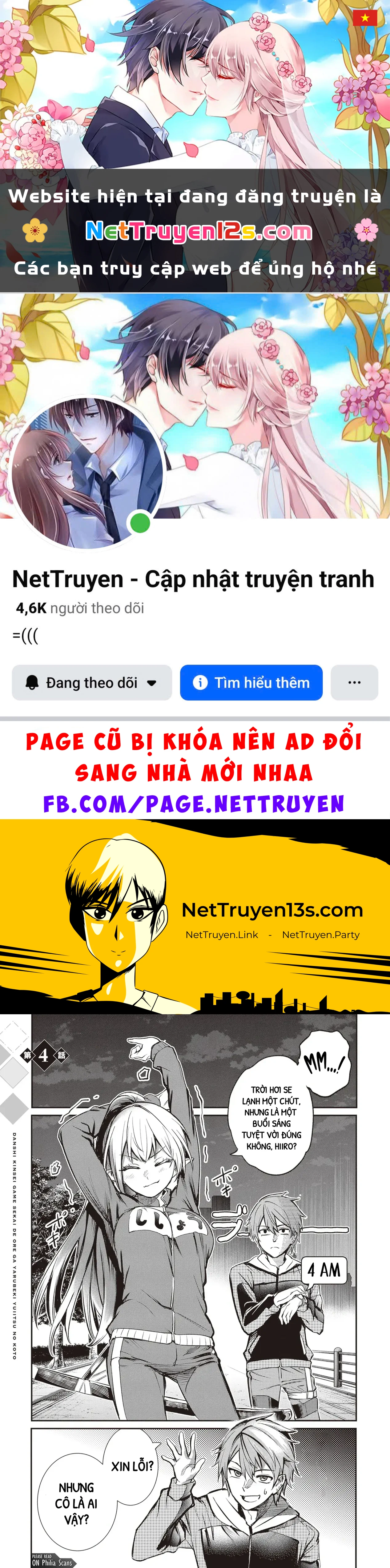 Điều duy nhất tôi sẽ làm trong thế giới cấm kị nam giới: Chuyển sinh thành kẻ ngáng đường các cặp bách hợp Chapter  4 - 1