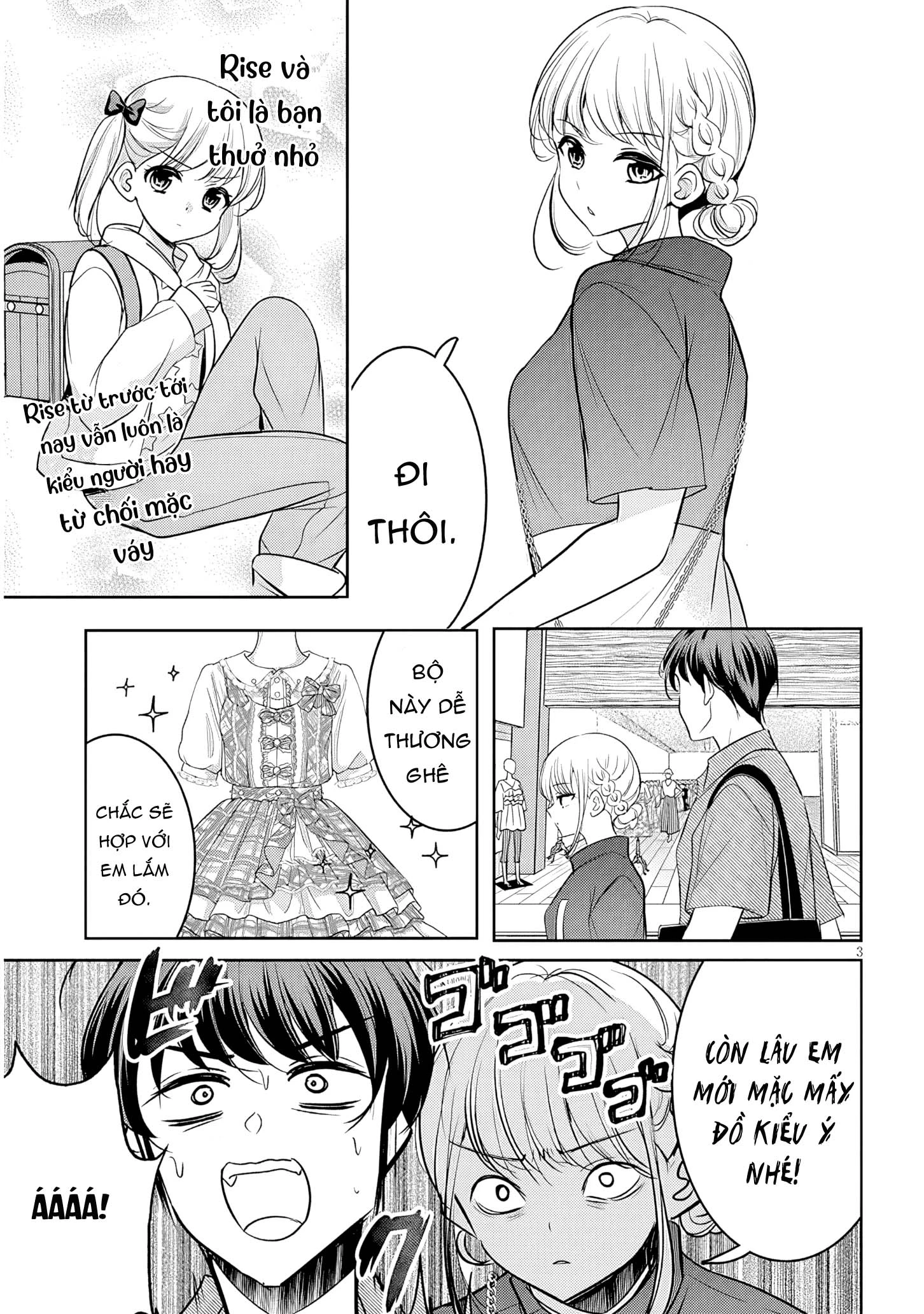 Bí Mật Về Cặp Đùi Của Bạn Gái Tsundere Chapter 1 - 3
