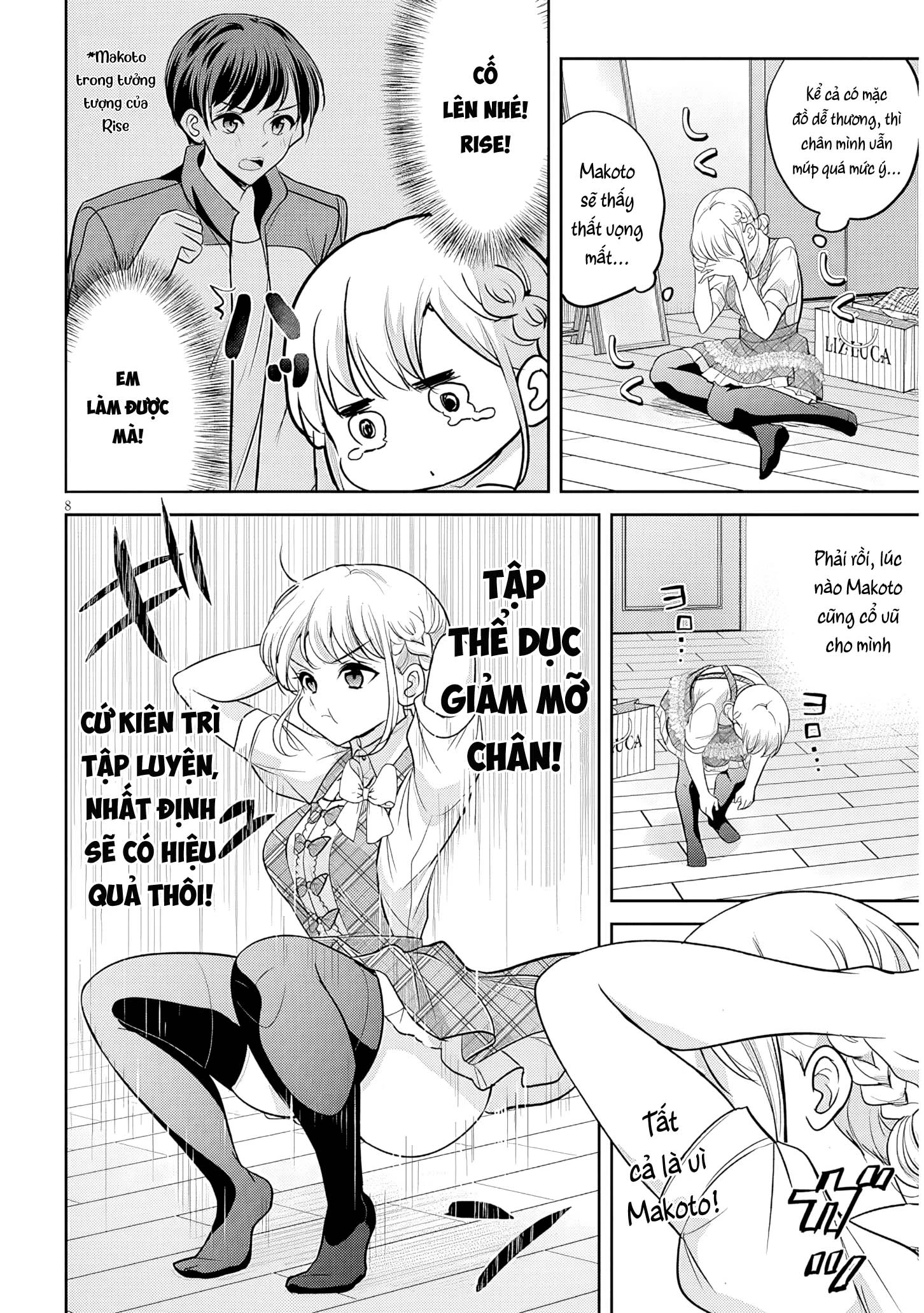 Bí Mật Về Cặp Đùi Của Bạn Gái Tsundere Chapter 1 - 8