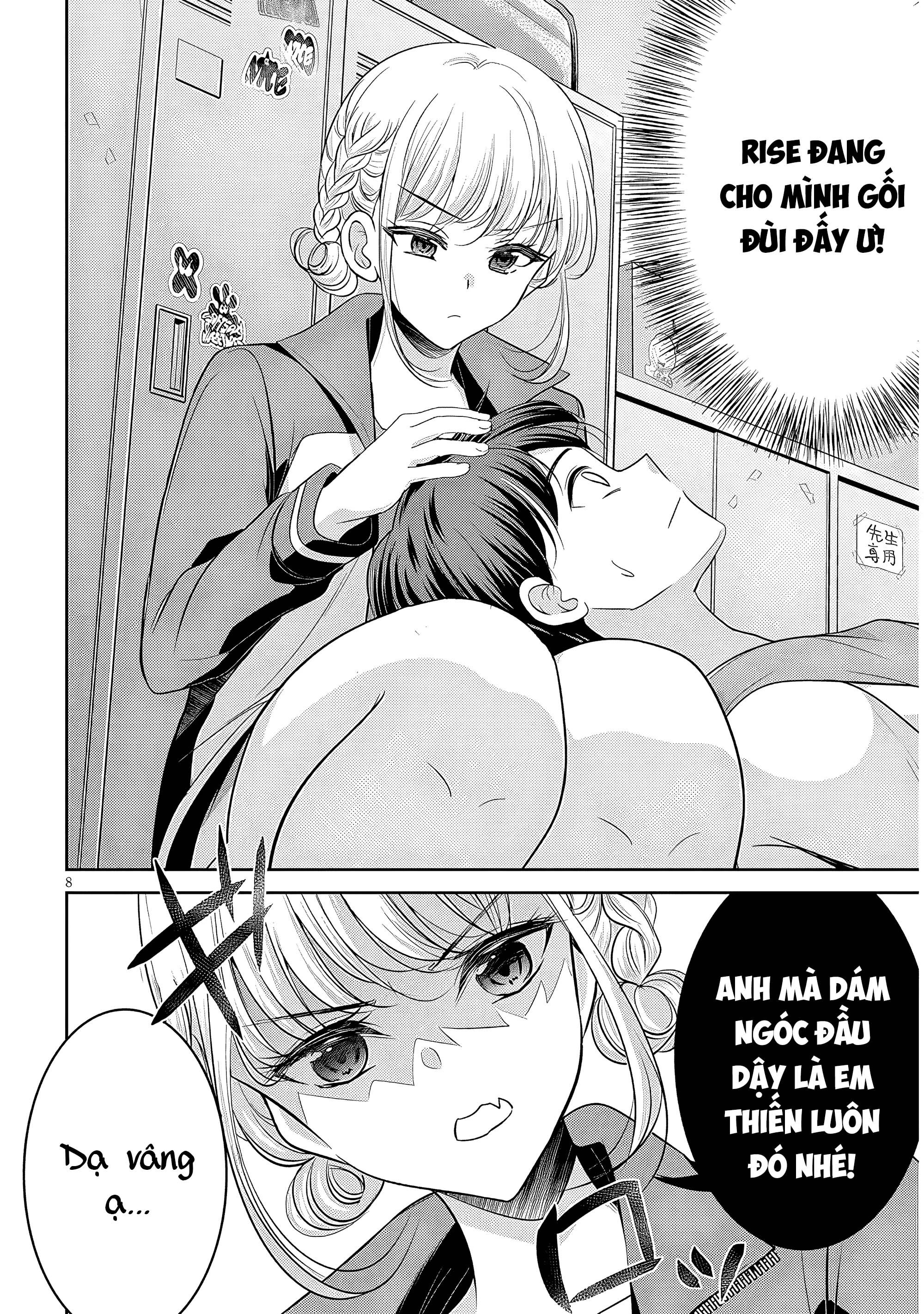 Bí Mật Về Cặp Đùi Của Bạn Gái Tsundere Chapter 2 - 9