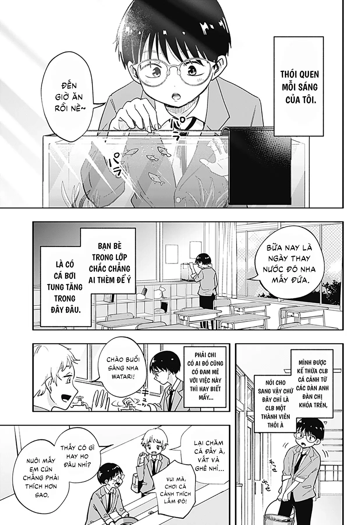 Bể Cá Sau Giờ Học Oneshot - 4