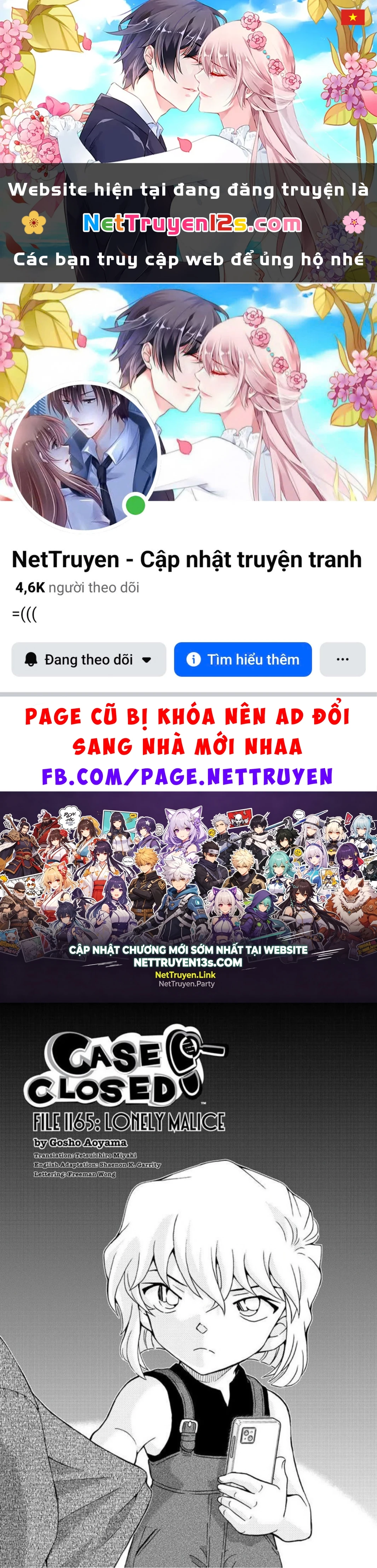 Conan "Case Closed" Chapter 1165: Ác ý cô đơn - 1