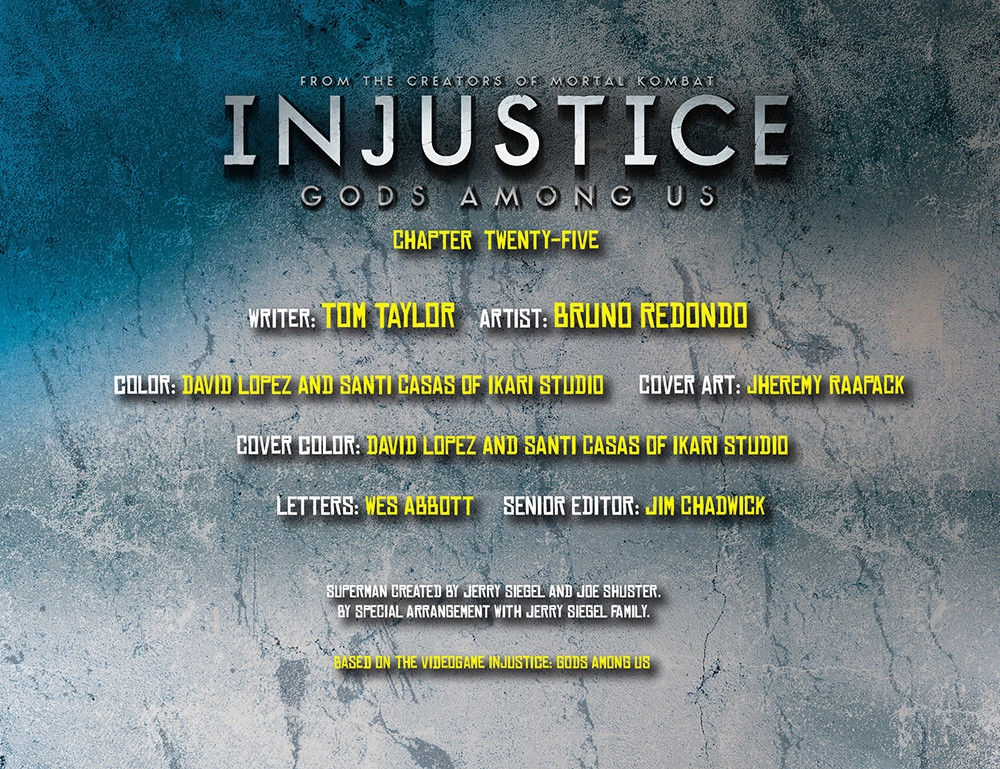 Injustice - Gods Among Us Chapter 25 - 1