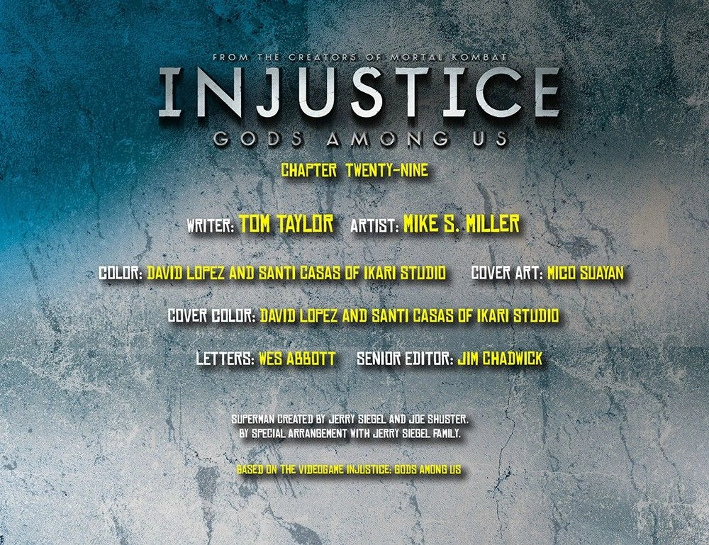 Injustice - Gods Among Us Chapter 29 - 1