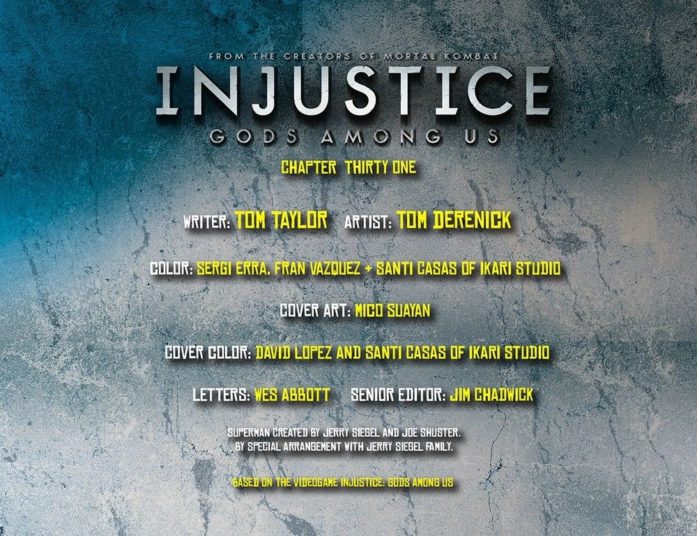 Injustice - Gods Among Us Chapter 31 - 1