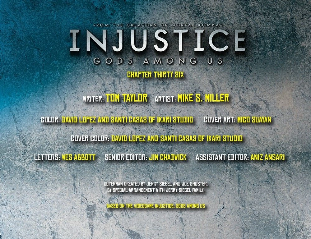 Injustice - Gods Among Us Chapter 36 - 1