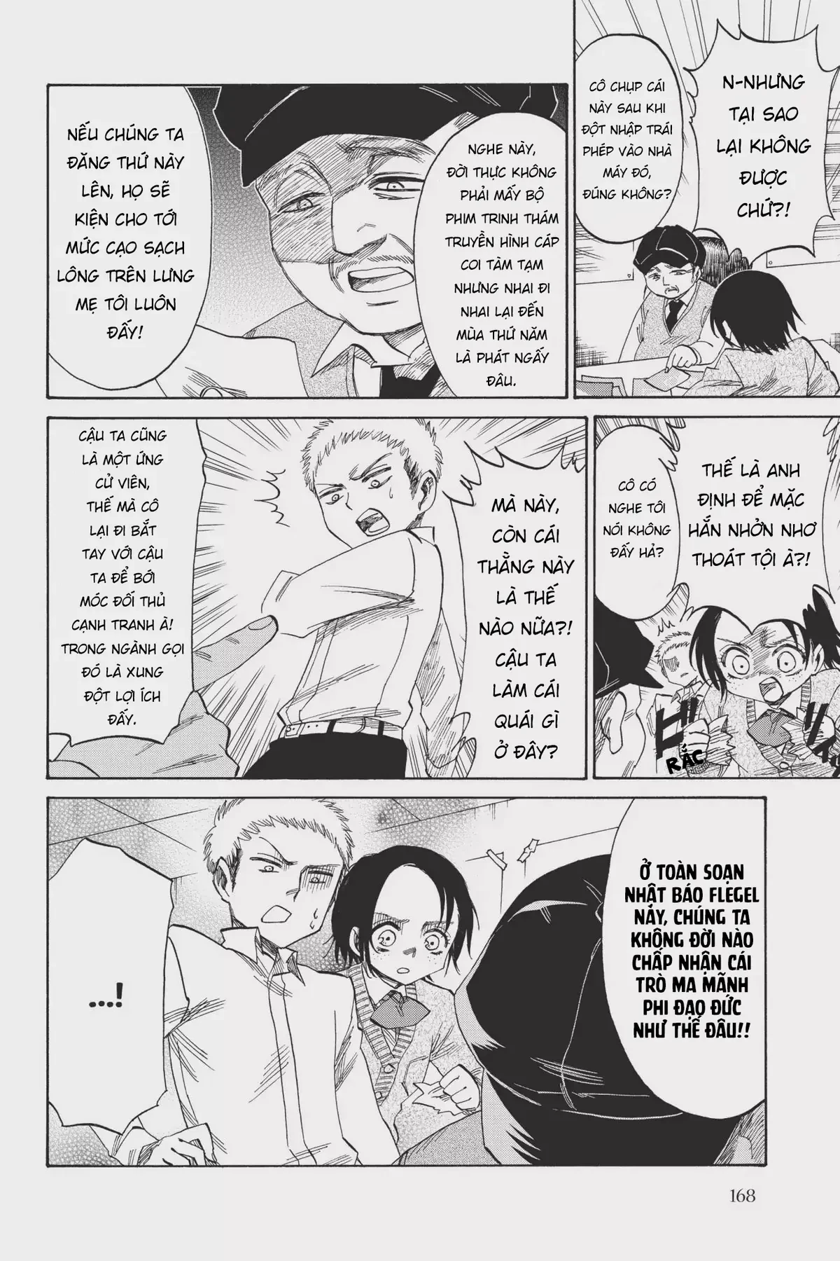 Đại Chiến Titan: Trường Trung Học Chapter 40 - 8