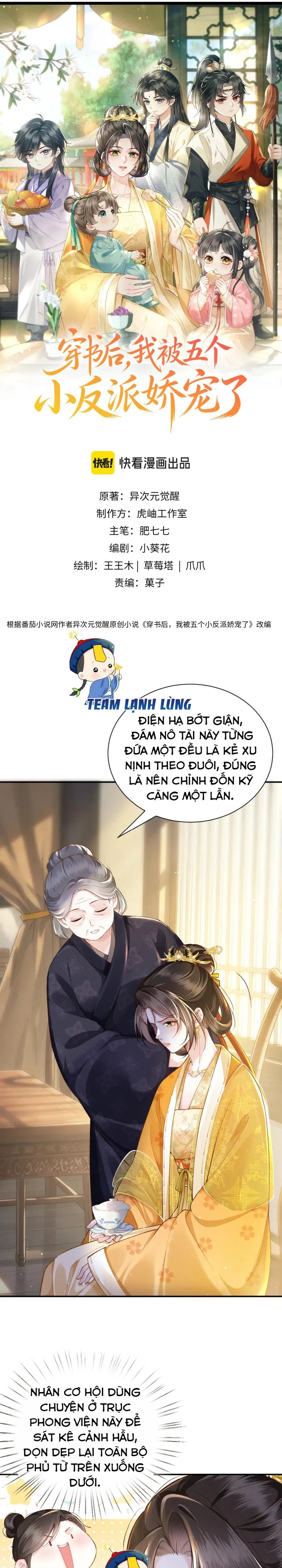 Xuyên Sách, Tôi Được Năm Tiểu Phản Diện Cưng Chiều! Chapter 6 - 2