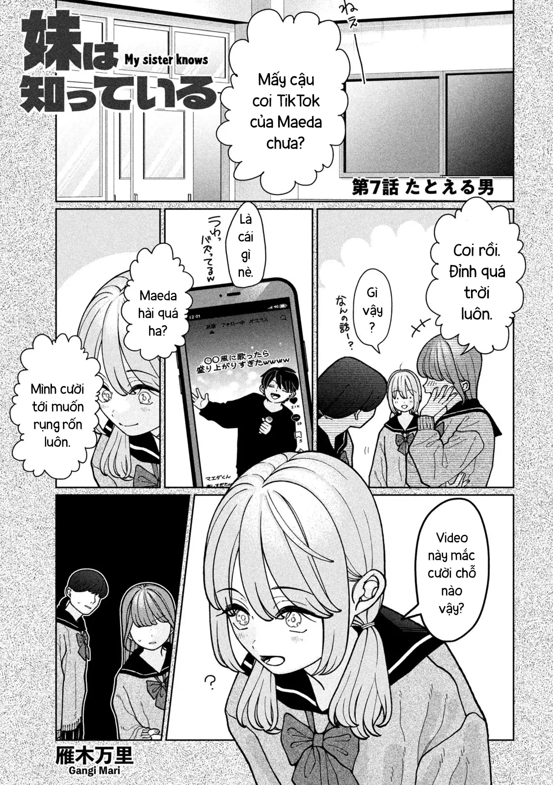 Em Gái Tôi Biết Hết Chapter  7 - 3