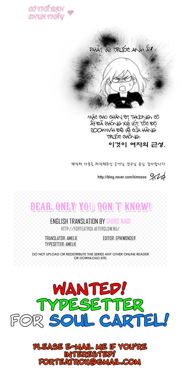 Cưng À! Chỉ Có Anh Không Biết Thôi Chapter 1 - 21