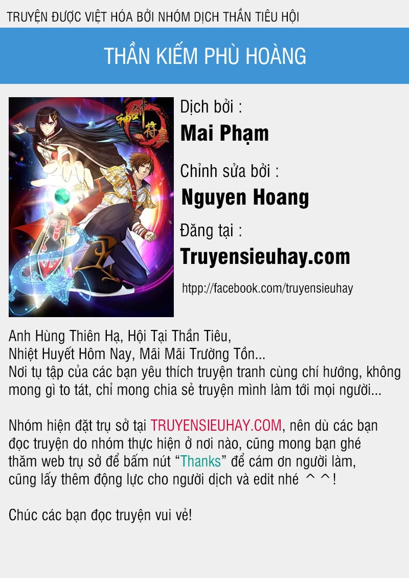 Thần Kiếm Phù Hoàng Chapter 3 - 1