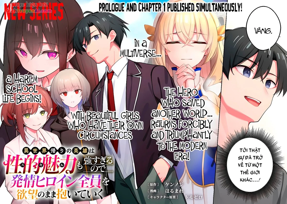 Anh Hùng Trở Về Lập Harem Với Các Nữ Chính Chapter 0.1 - 4