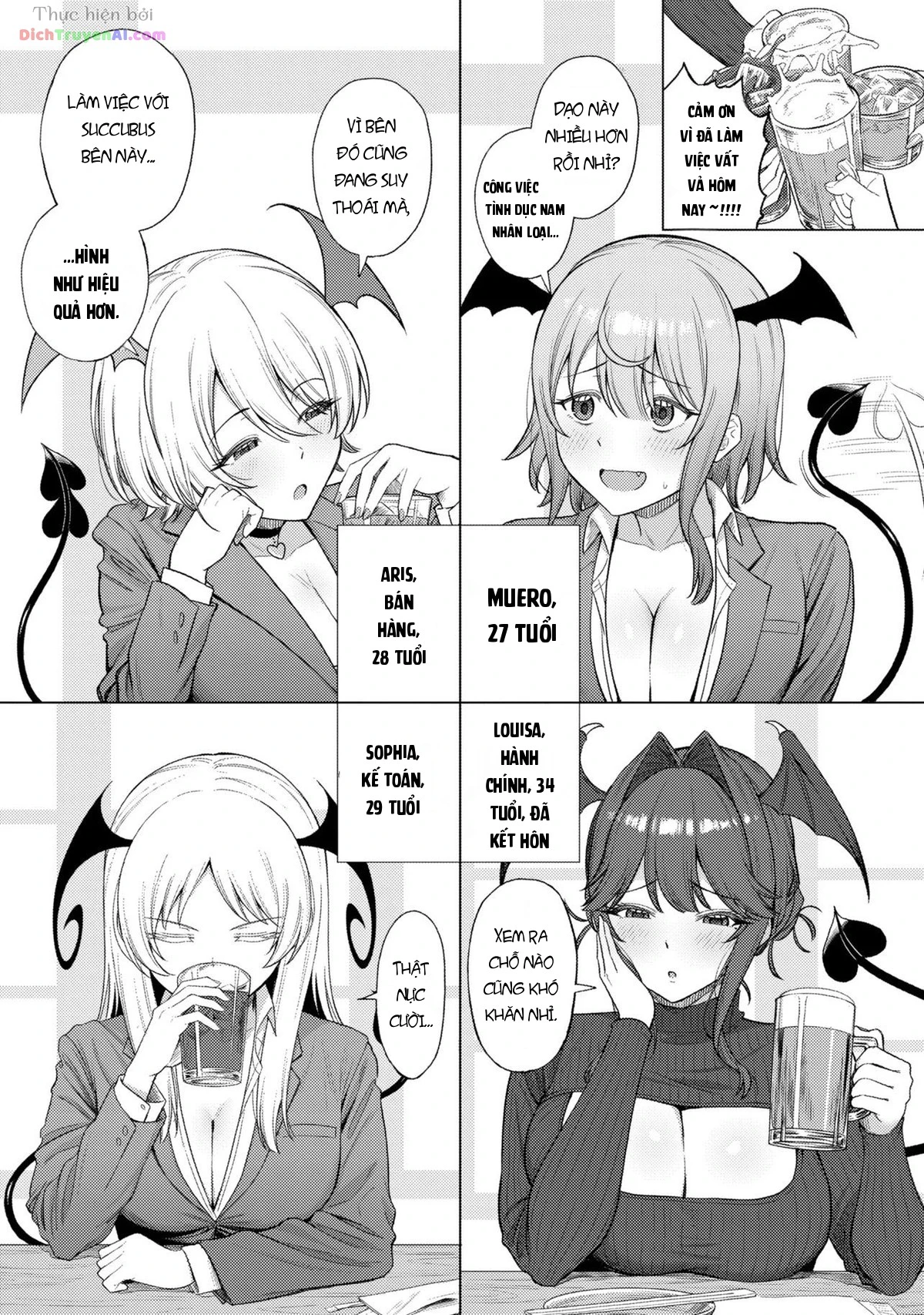 Nam Nhân Loại Ở Quốc Gia Succubus Chapter 1 - 8