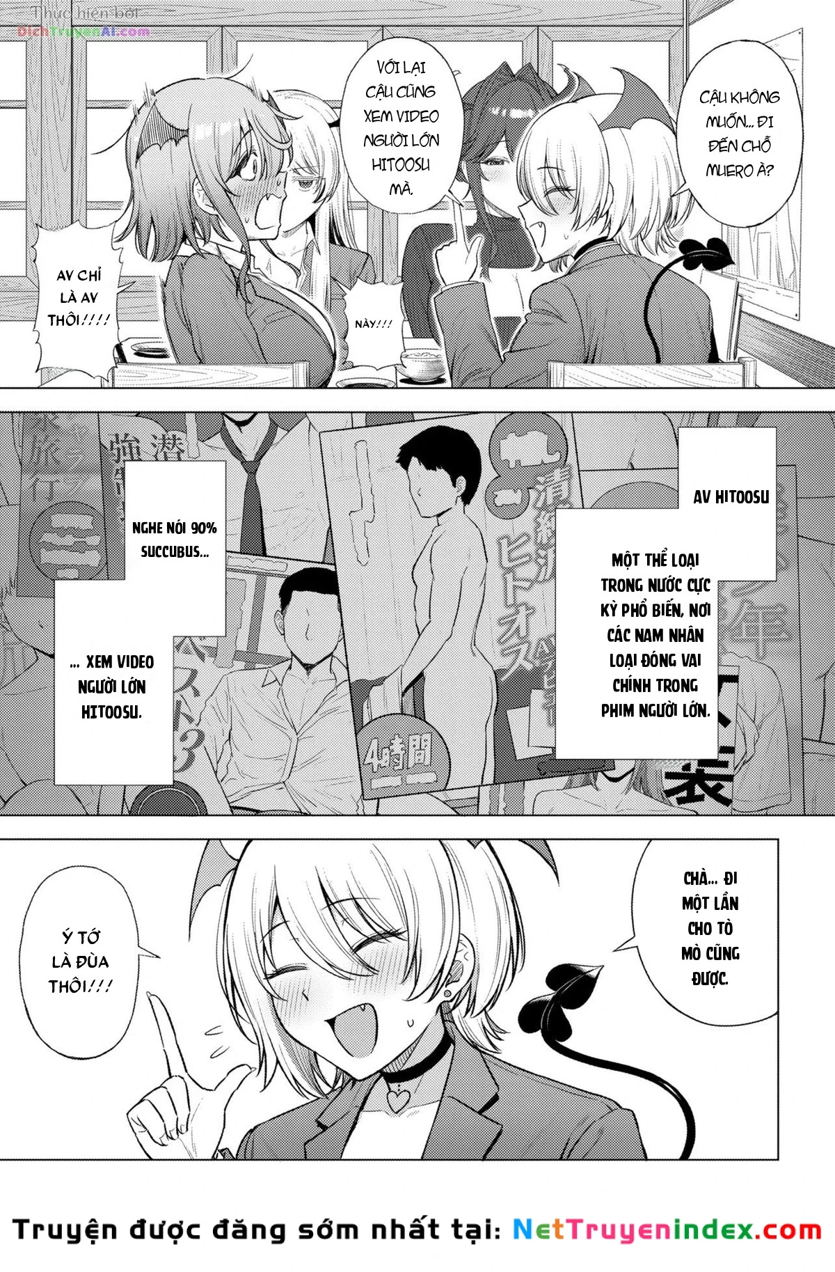 Nam Nhân Loại Ở Quốc Gia Succubus Chapter 1 - 9