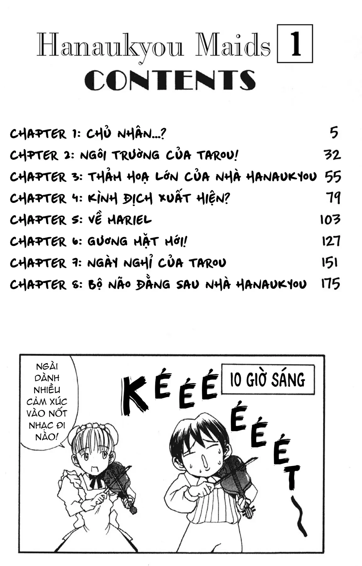 Đội Hầu Gái Nhà Hanaukyou Chapter 1 - 3