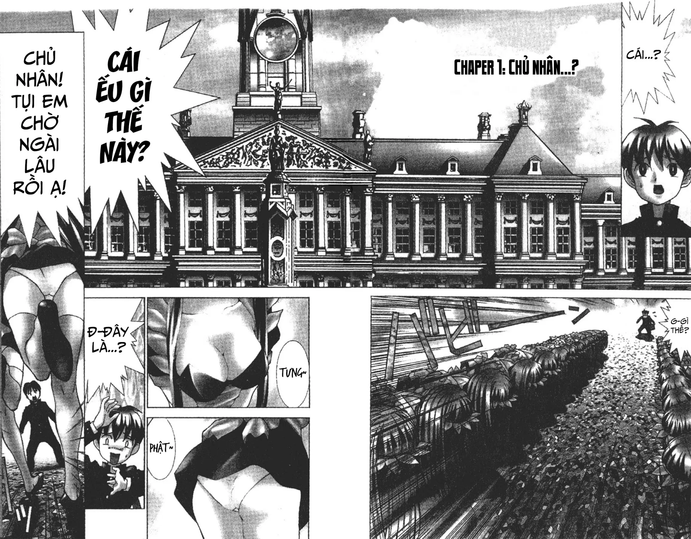 Đội Hầu Gái Nhà Hanaukyou Chapter 1 - 5