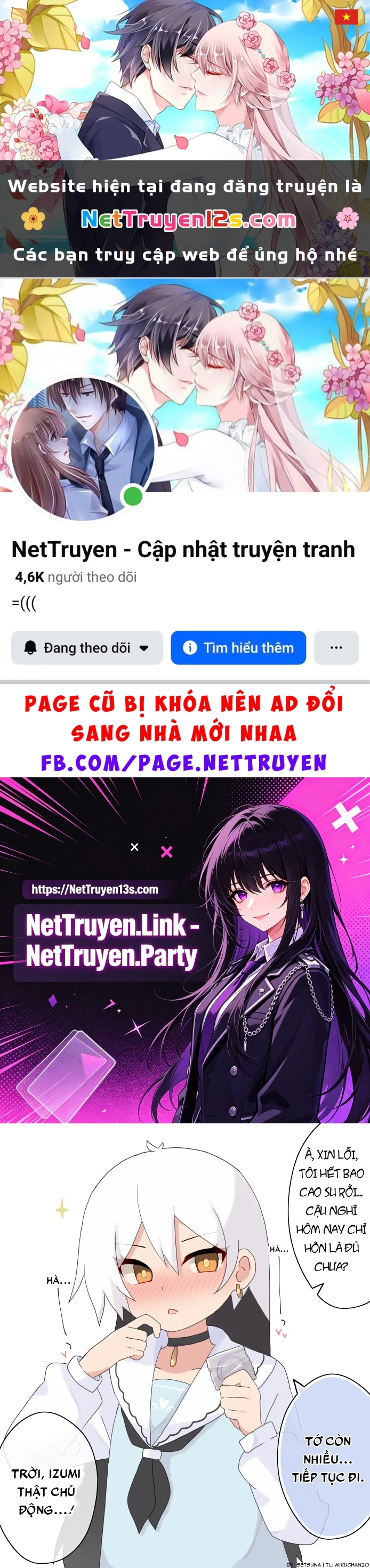Cuộc sống thường ngày bât thường của tôi cùng Izumi, người đã trở thành con gái Chapter 18.1 - 1