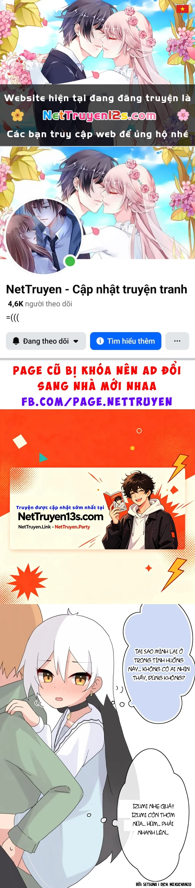 Cuộc sống thường ngày bât thường của tôi cùng Izumi, người đã trở thành con gái Chapter 19 - 1