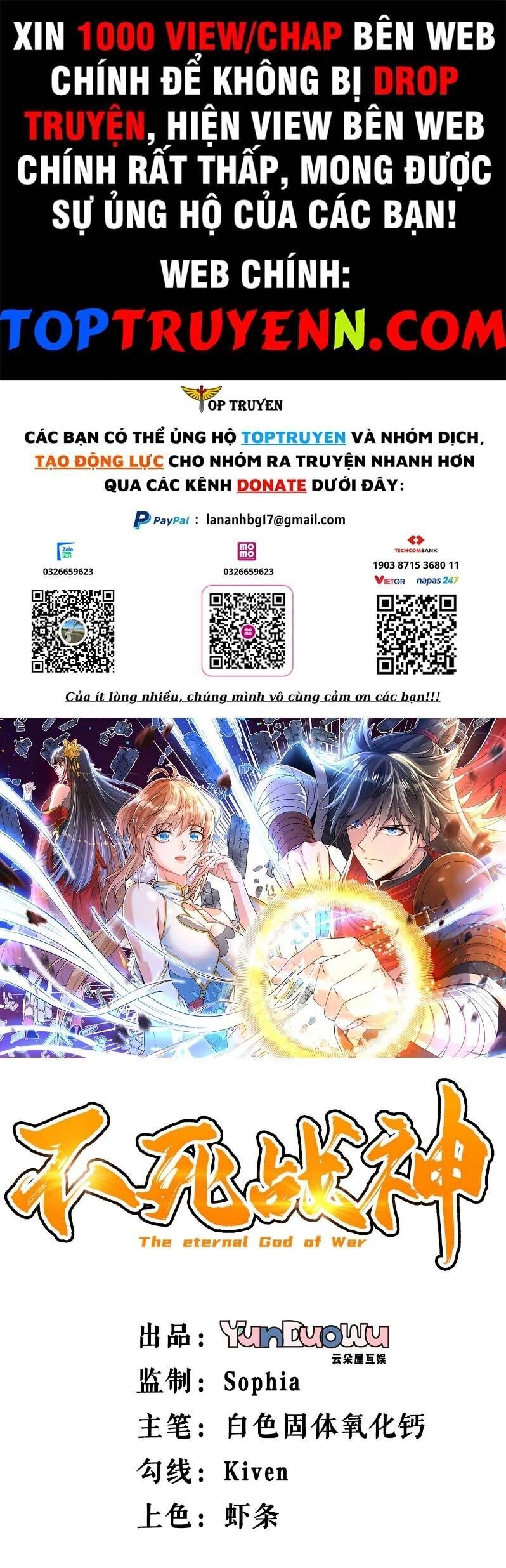 Chiến Thần Bất Tử Chapter 37 - 1