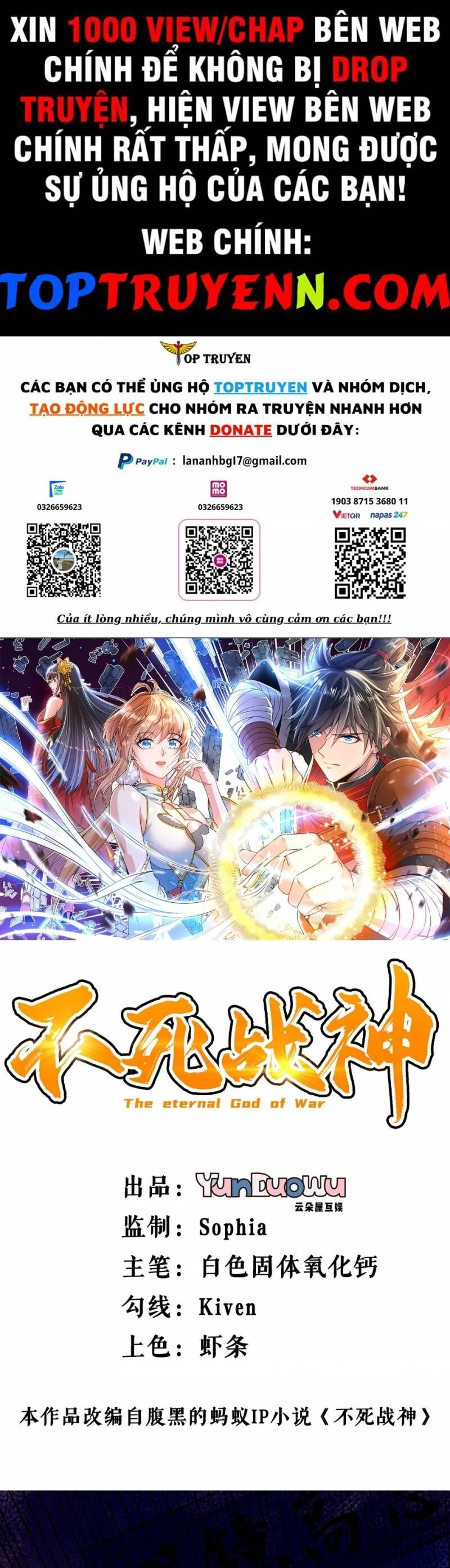 Chiến Thần Bất Tử Chapter 29 - 1