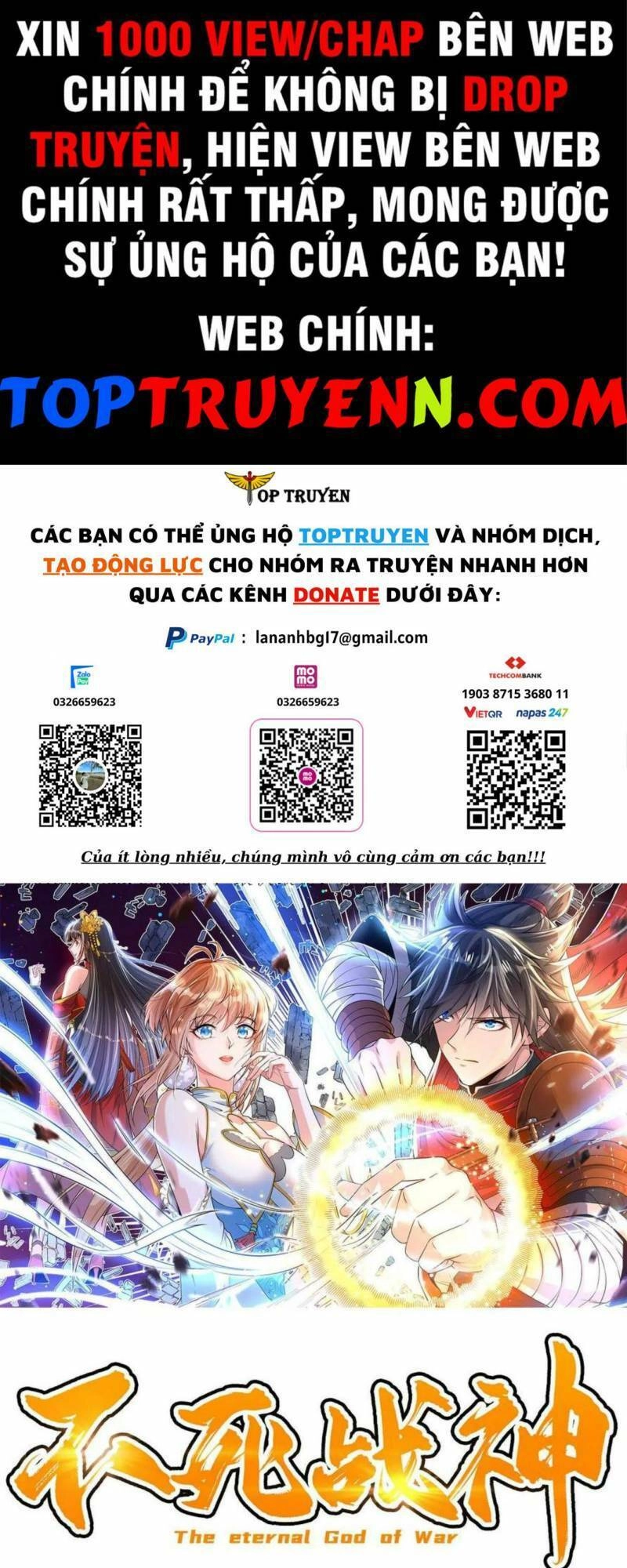 Chiến Thần Bất Tử Chapter 31 - 1