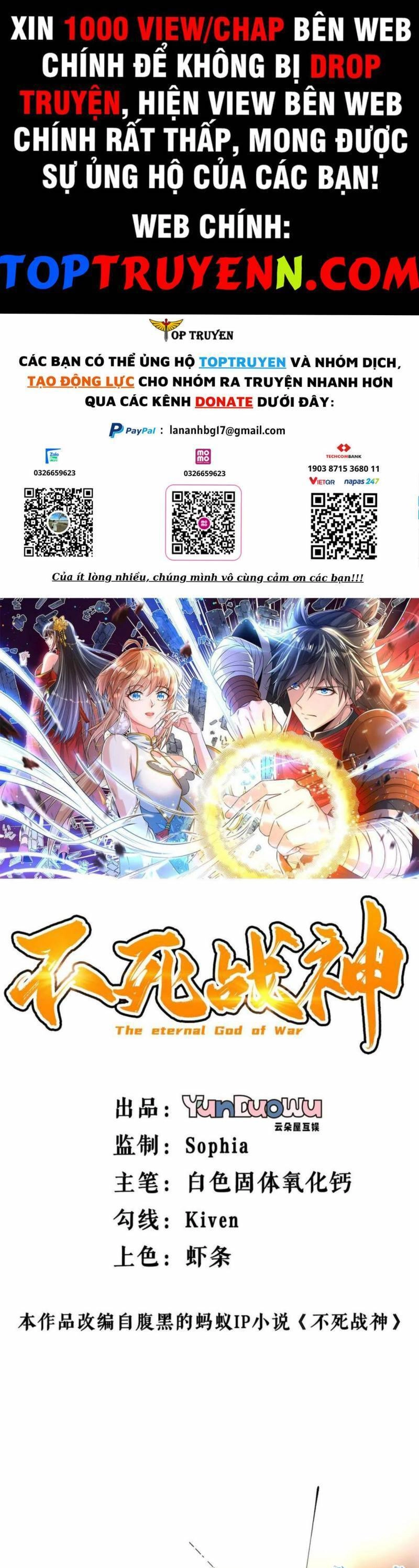 Chiến Thần Bất Tử Chapter 32 - 1