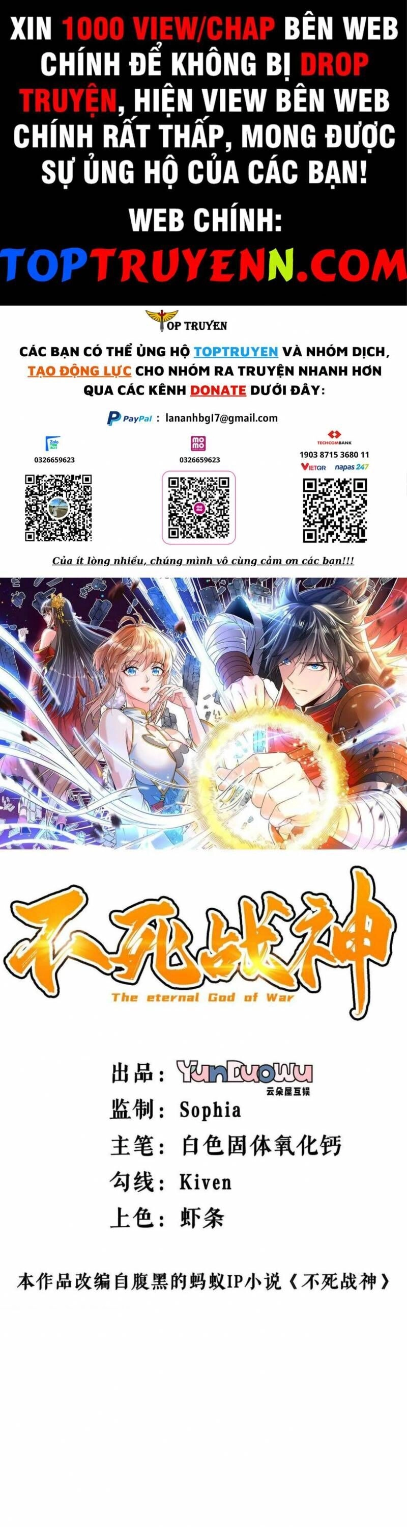 Chiến Thần Bất Tử Chapter 33 - 1