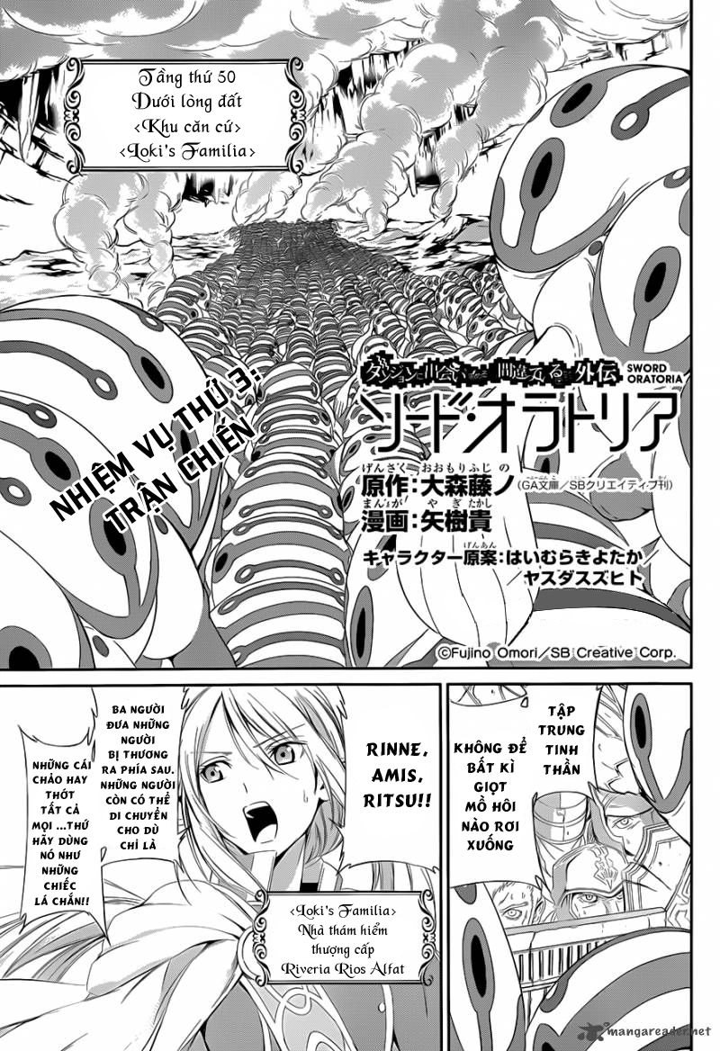 Dungeon Ni Deai Wo Motomeru No Wa Machigatte Iru Darou Ka Gaiden - Sword Oratoria Chapter 3 - 2